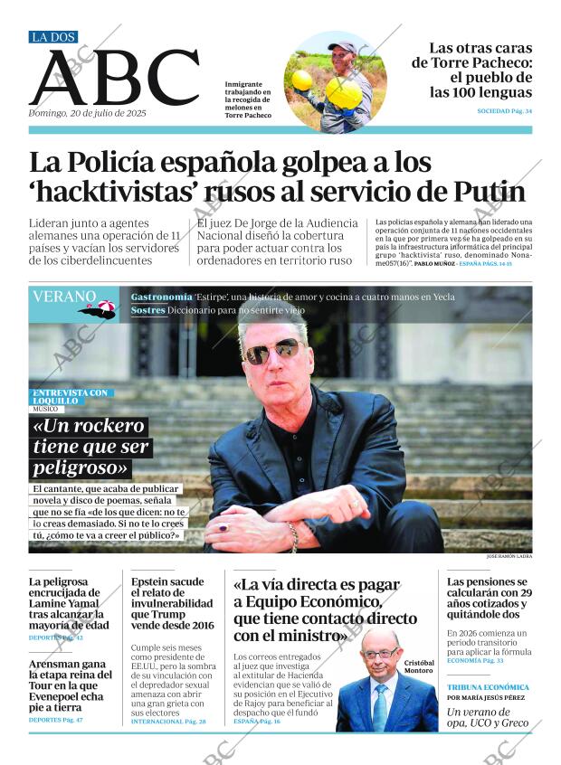ABC MADRID 20-07-2025 página 2