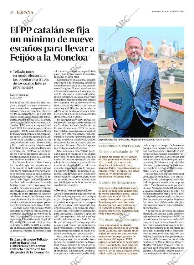 ABC MADRID 20-07-2025 página 20