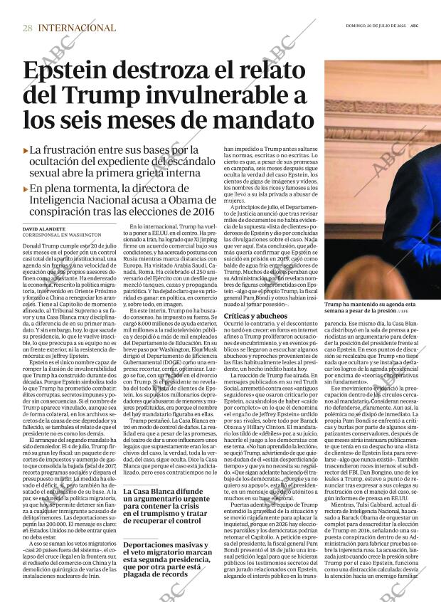 ABC MADRID 20-07-2025 página 28