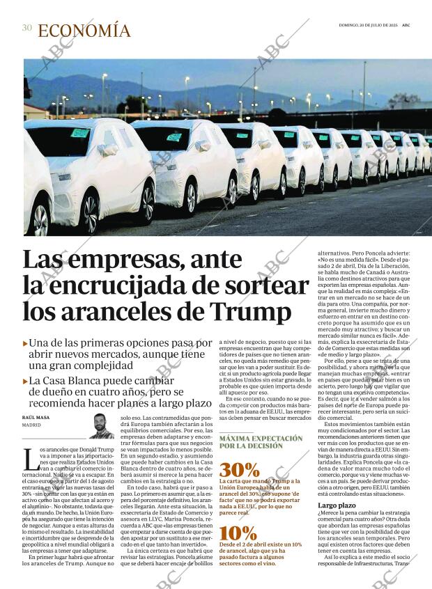 ABC MADRID 20-07-2025 página 30