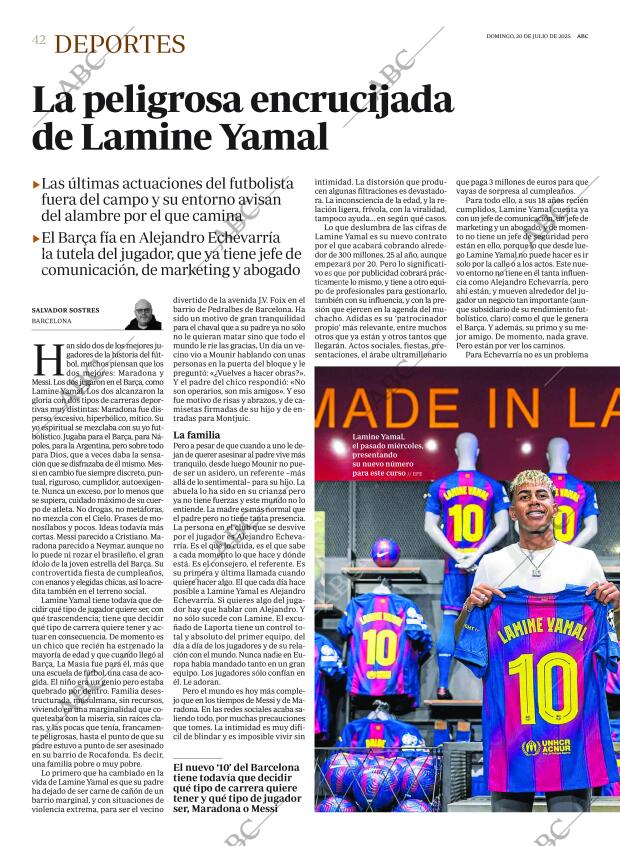 ABC MADRID 20-07-2025 página 42