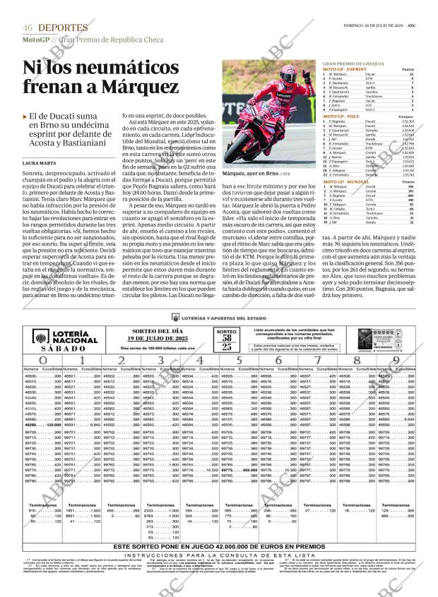 ABC MADRID 20-07-2025 página 46