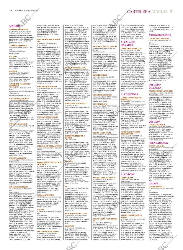 ABC MADRID 20-07-2025 página 51