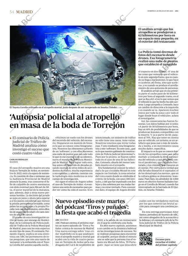ABC MADRID 20-07-2025 página 54