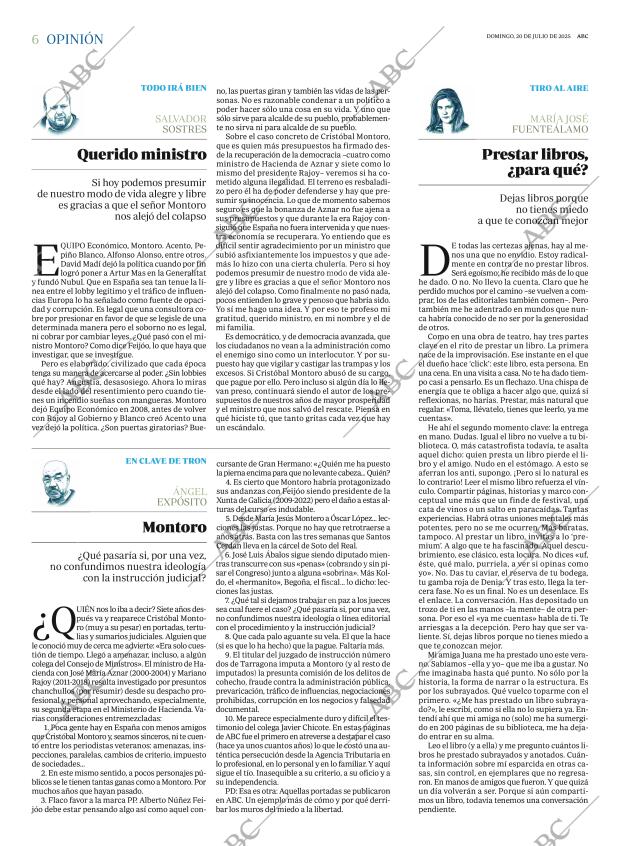 ABC MADRID 20-07-2025 página 6