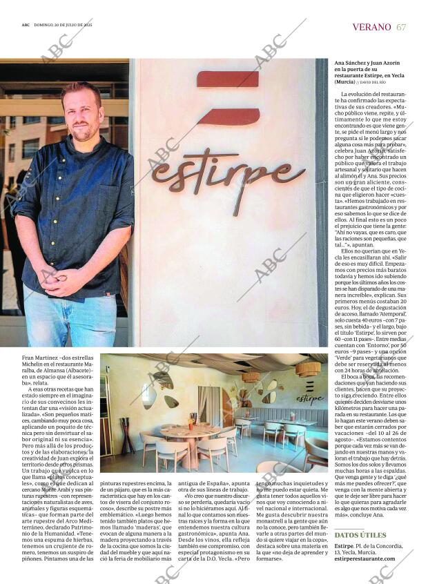 ABC MADRID 20-07-2025 página 67