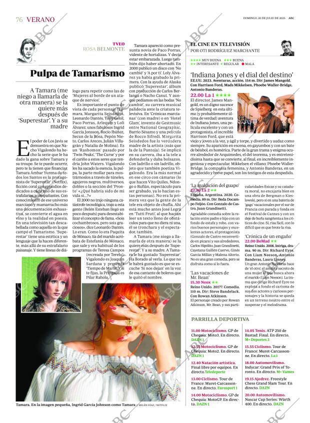 ABC MADRID 20-07-2025 página 76