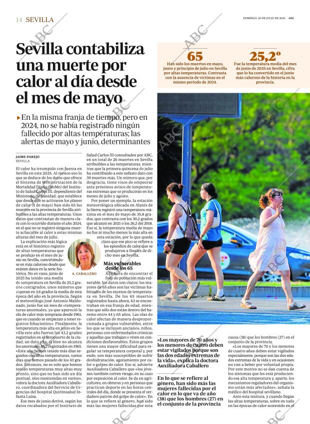 ABC SEVILLA 20-07-2025 página 14