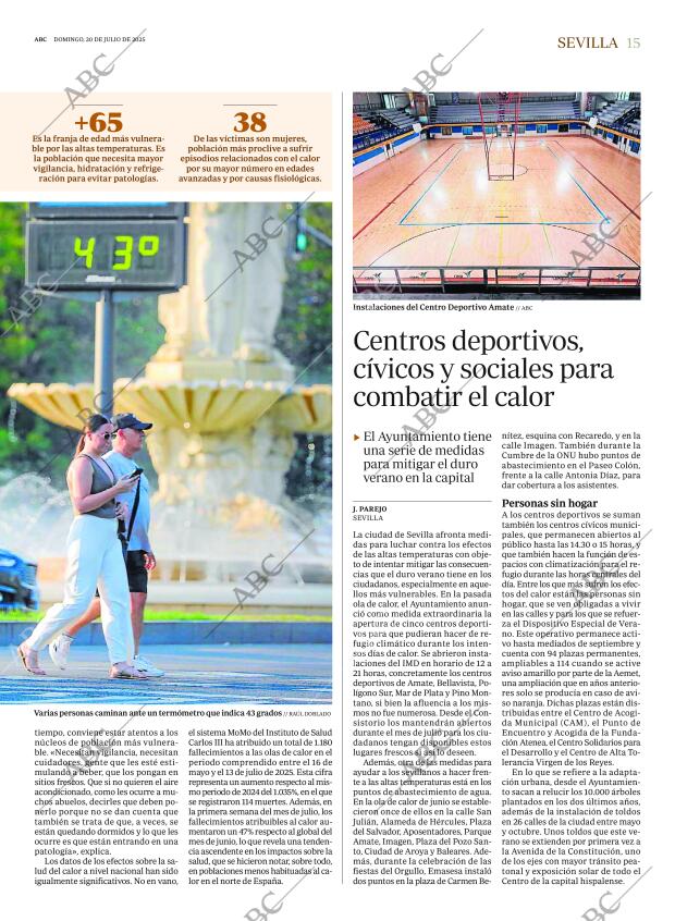 ABC SEVILLA 20-07-2025 página 15