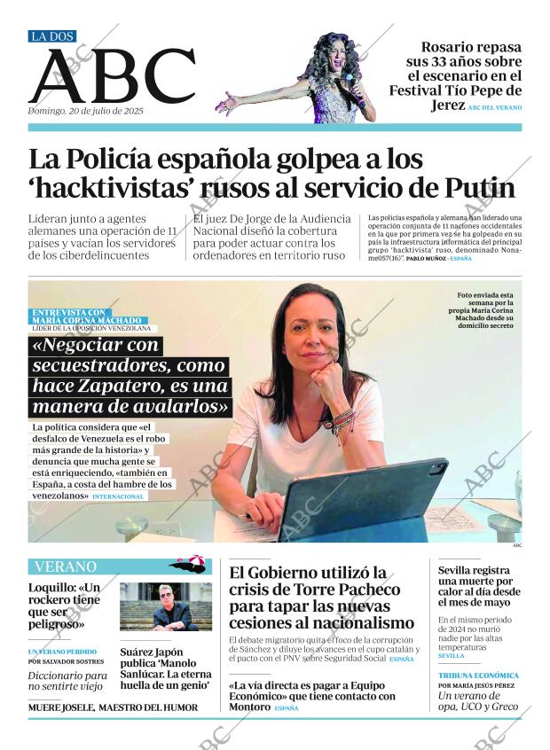 ABC SEVILLA 20-07-2025 página 2
