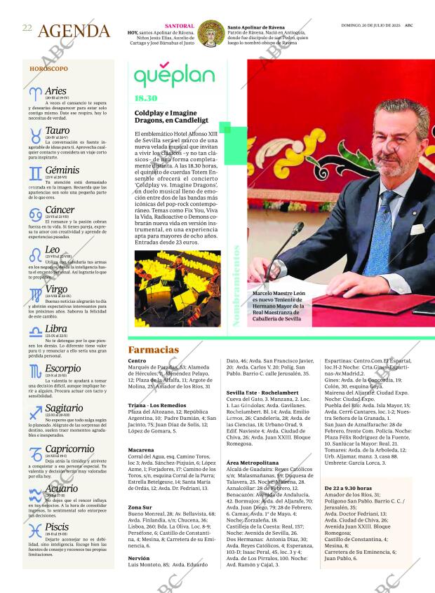 ABC SEVILLA 20-07-2025 página 22