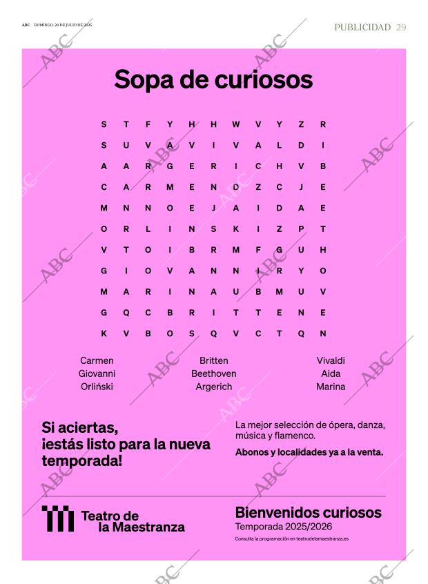 ABC SEVILLA 20-07-2025 página 29