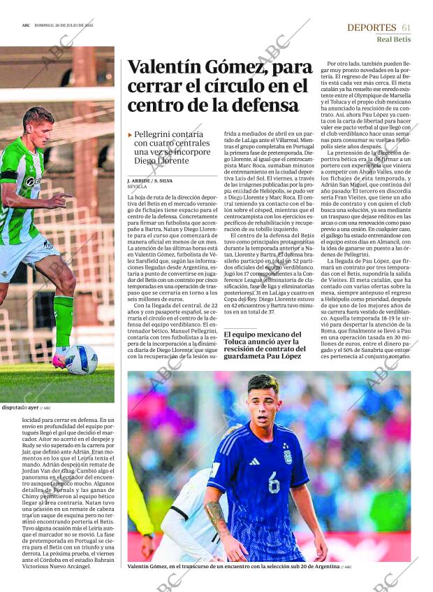ABC SEVILLA 20-07-2025 página 61