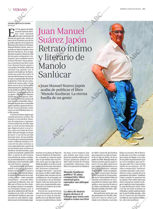 ABC SEVILLA 20-07-2025 página 74