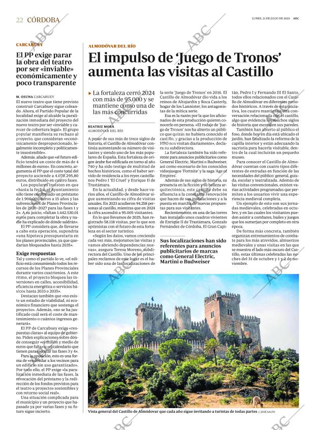 ABC CORDOBA 21-07-2025 página 22