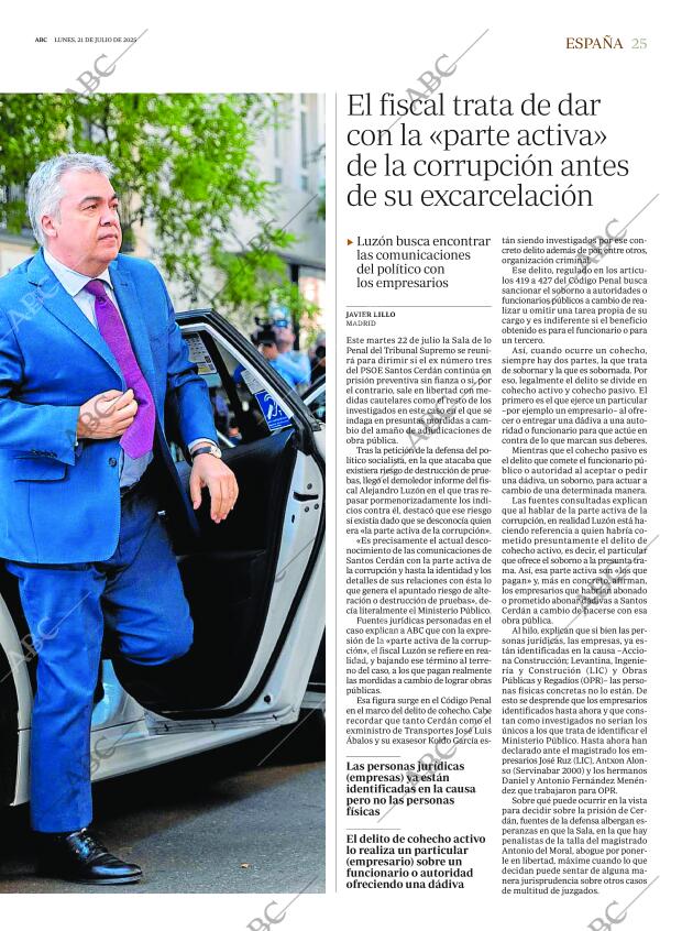 ABC CORDOBA 21-07-2025 página 25