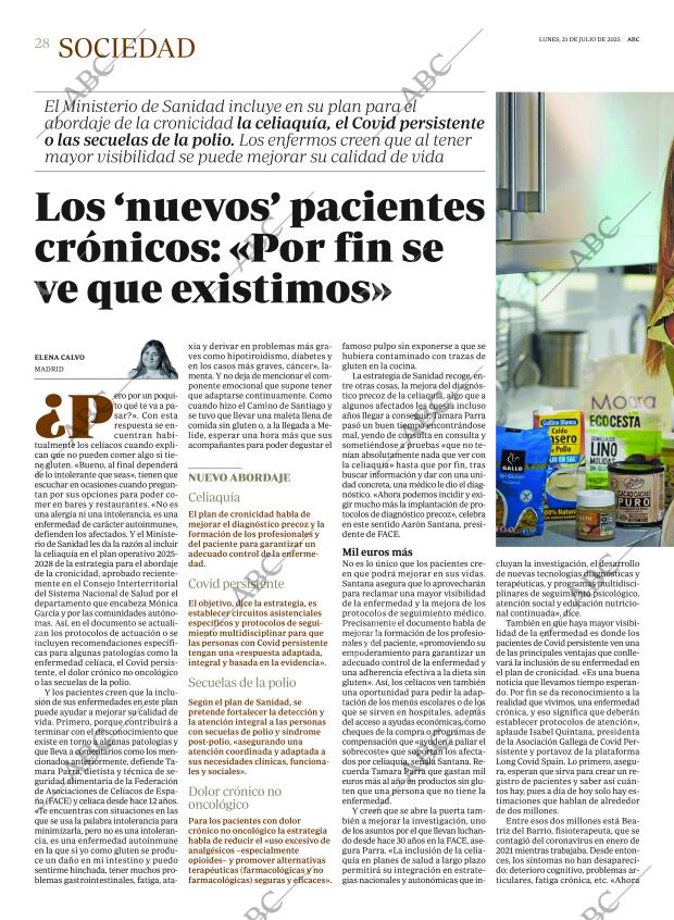 ABC MADRID 21-07-2025 página 28