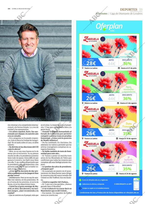 ABC MADRID 21-07-2025 página 33
