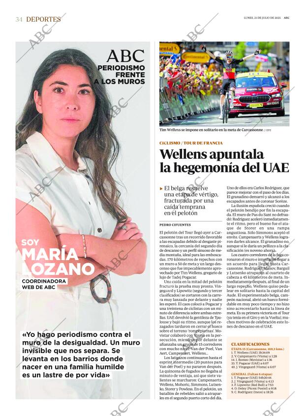 ABC MADRID 21-07-2025 página 34