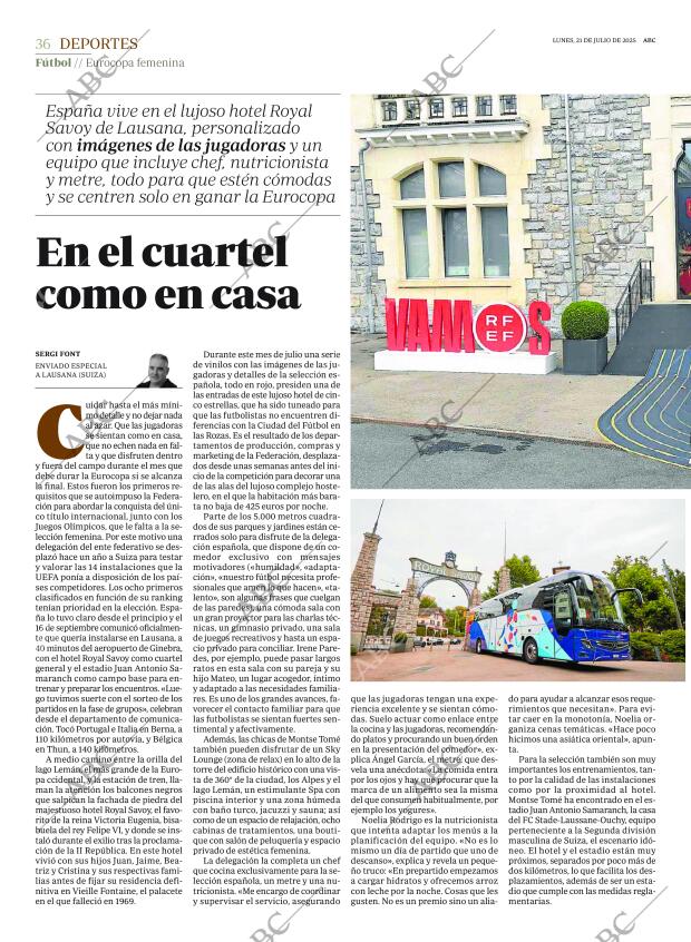 ABC MADRID 21-07-2025 página 36