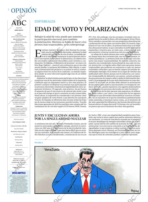 ABC MADRID 21-07-2025 página 4