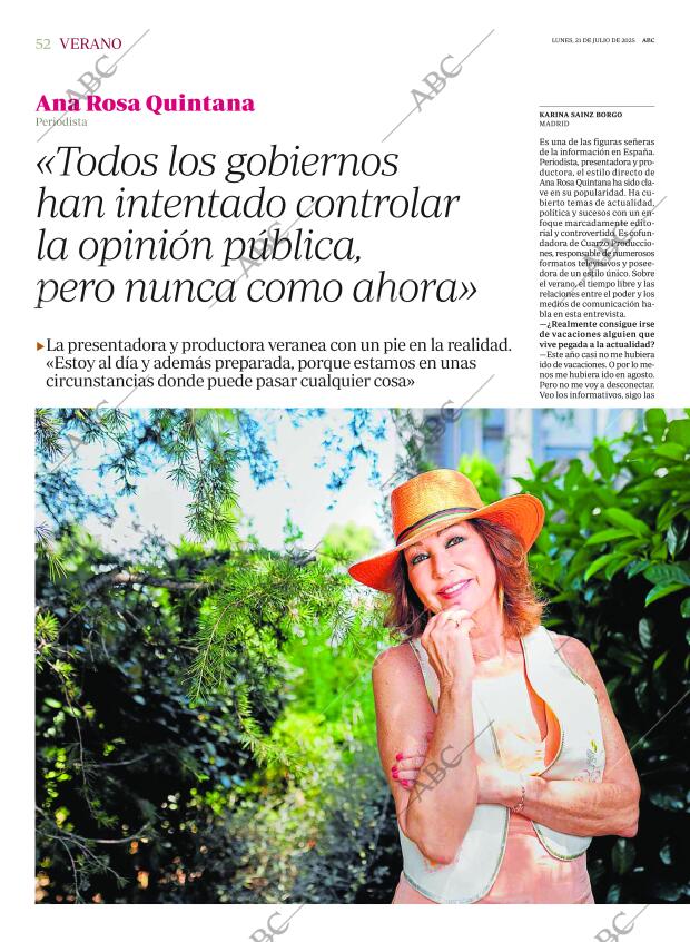 ABC MADRID 21-07-2025 página 52