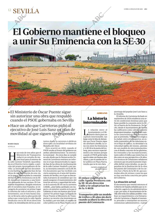 ABC SEVILLA 21-07-2025 página 12