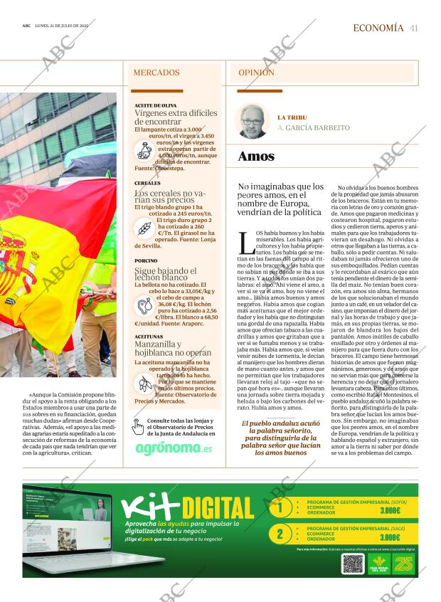 ABC SEVILLA 21-07-2025 página 41