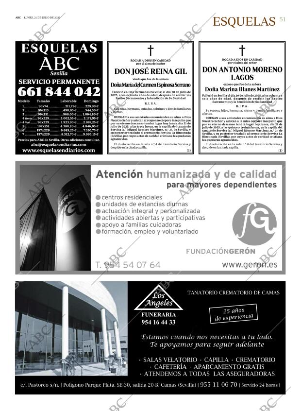ABC SEVILLA 21-07-2025 página 51
