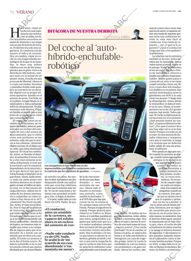 ABC SEVILLA 21-07-2025 página 70