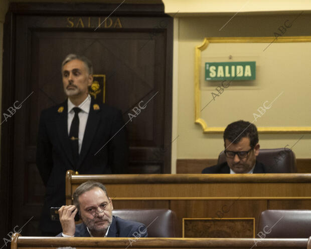 Pleno en el Congreso de los Diputados con la asistencia de José Luis Ábalos