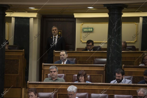 Pleno en el Congreso de los Diputados con la asistencia de José Luis Ábalos