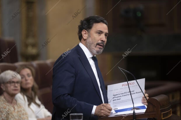 Pleno en el Congreso de los Diputados con la asistencia de José Luis Ábalos