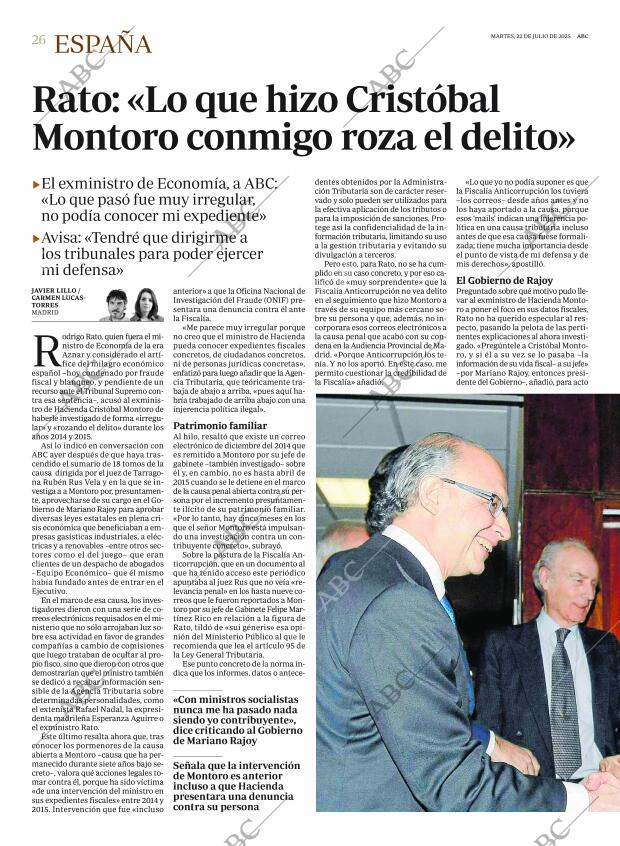 ABC CORDOBA 22-07-2025 página 26