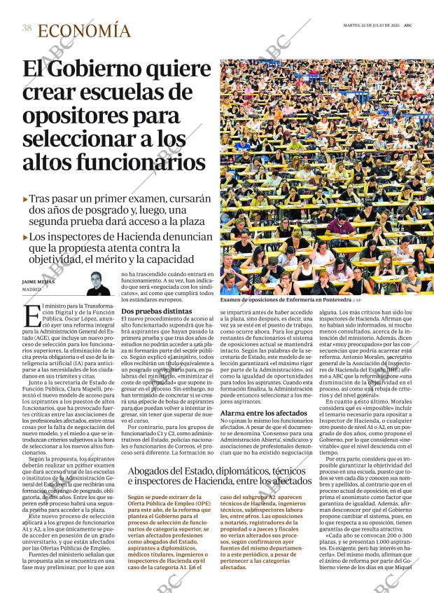 ABC CORDOBA 22-07-2025 página 38