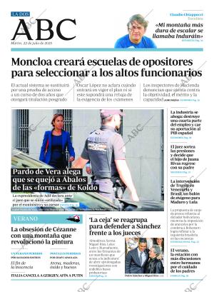 ABC MADRID 22-07-2025 página 2