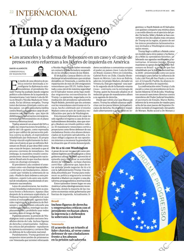 ABC MADRID 22-07-2025 página 22