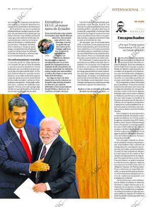 ABC MADRID 22-07-2025 página 23