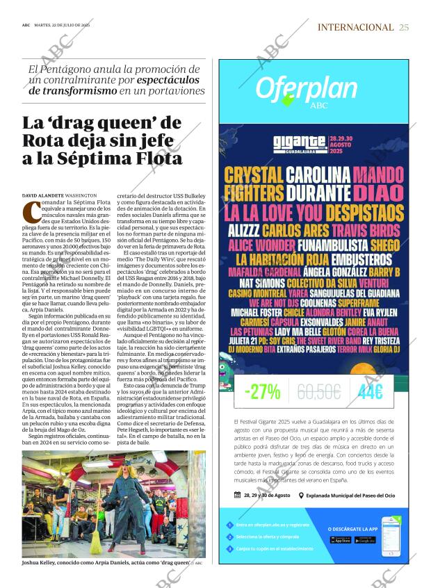 ABC MADRID 22-07-2025 página 25