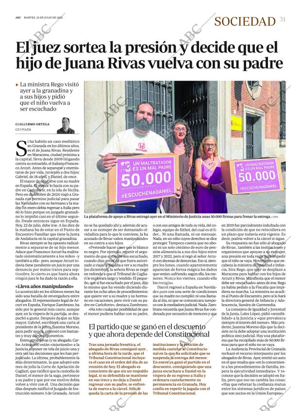 ABC MADRID 22-07-2025 página 31