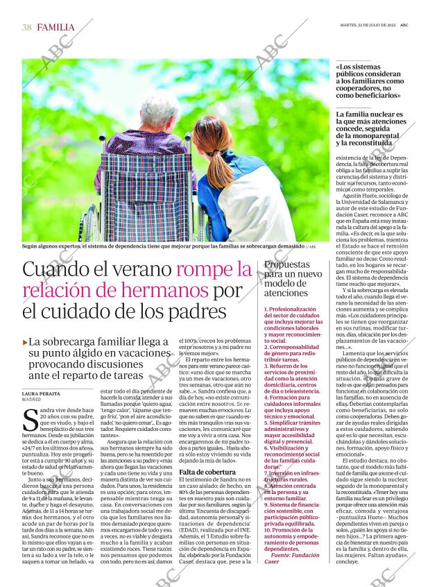 ABC MADRID 22-07-2025 página 38