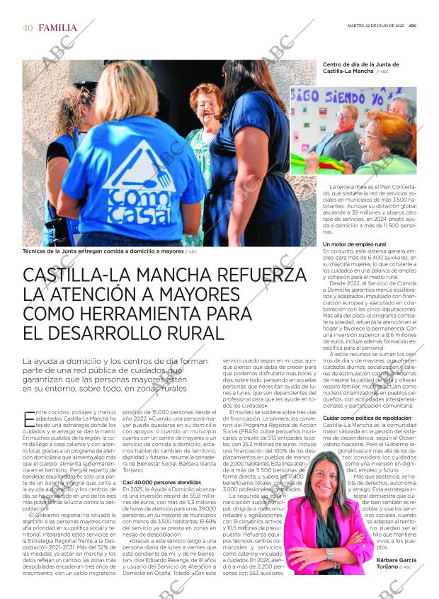ABC MADRID 22-07-2025 página 40