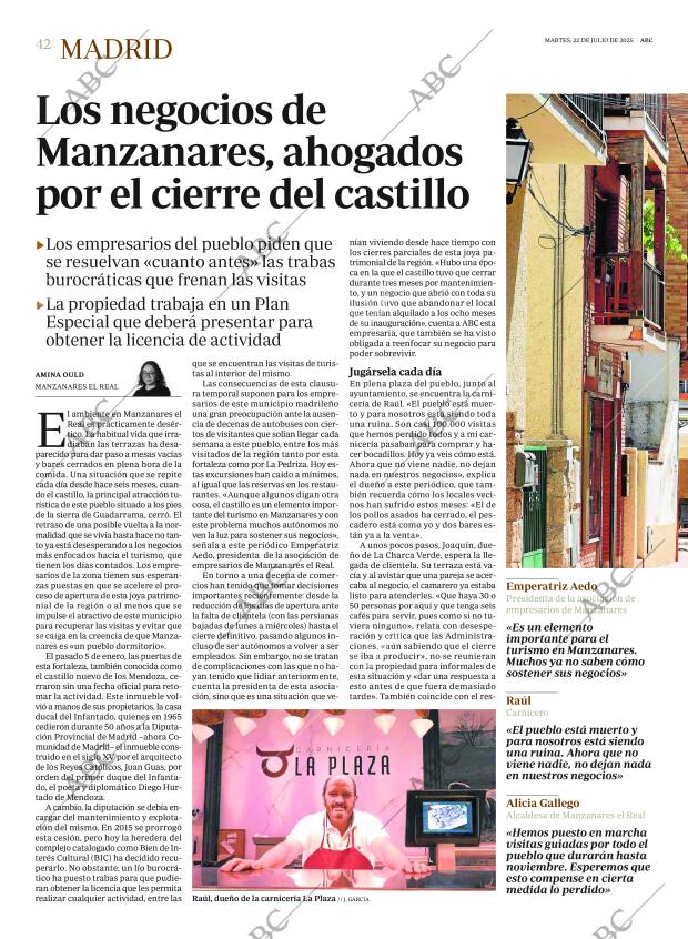 ABC MADRID 22-07-2025 página 42