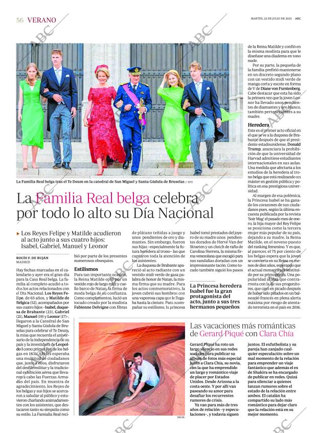 ABC MADRID 22-07-2025 página 56