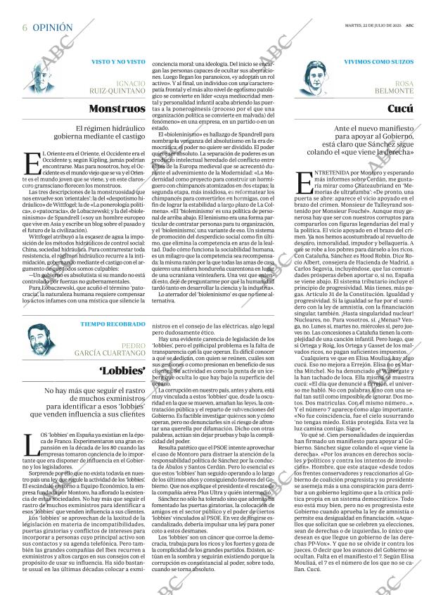 ABC MADRID 22-07-2025 página 6