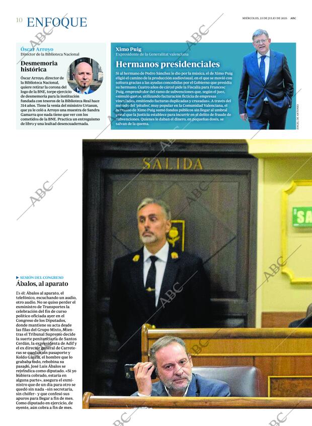 ABC MADRID 23-07-2025 página 10