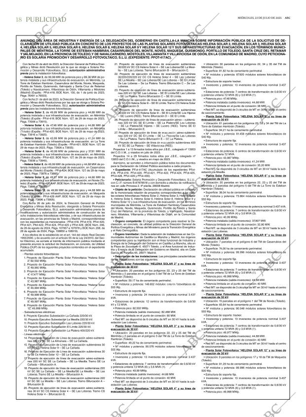 ABC MADRID 23-07-2025 página 18