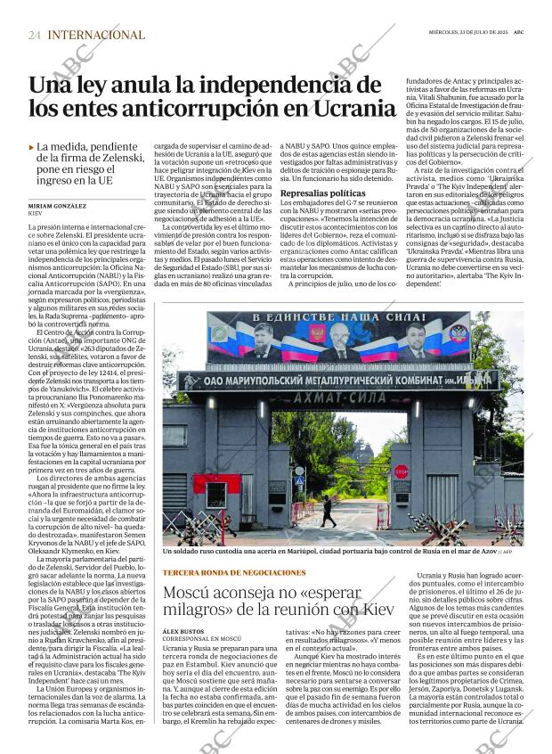 ABC MADRID 23-07-2025 página 24