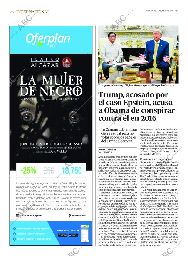 ABC MADRID 23-07-2025 página 26