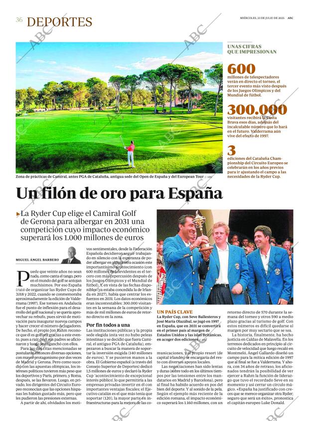 ABC MADRID 23-07-2025 página 36